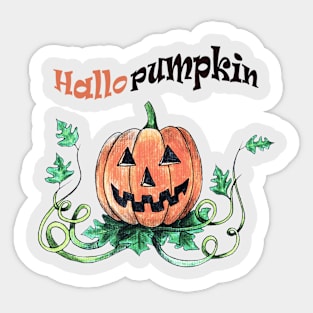 Hallopumpkin Sticker